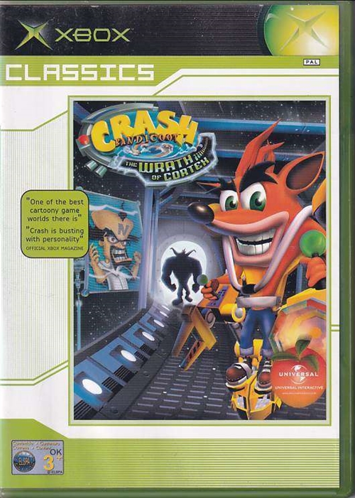 Crash Bandicoot The Wrath Of Cortex - XBOX - Classics (B Grade) (Genbrug)